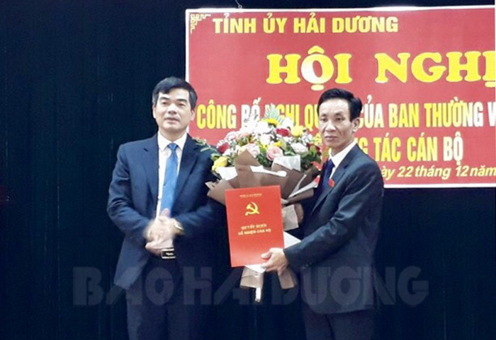 Đồng chí Nguyễn Gia Bảng giữ chức Phó Bí thư Thường trực Huyện ủy Ninh Giang